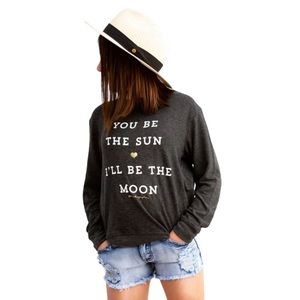 Spiritual Gangster Savasana Sweatshirt Sun and Moon Kids Size Small/10 New